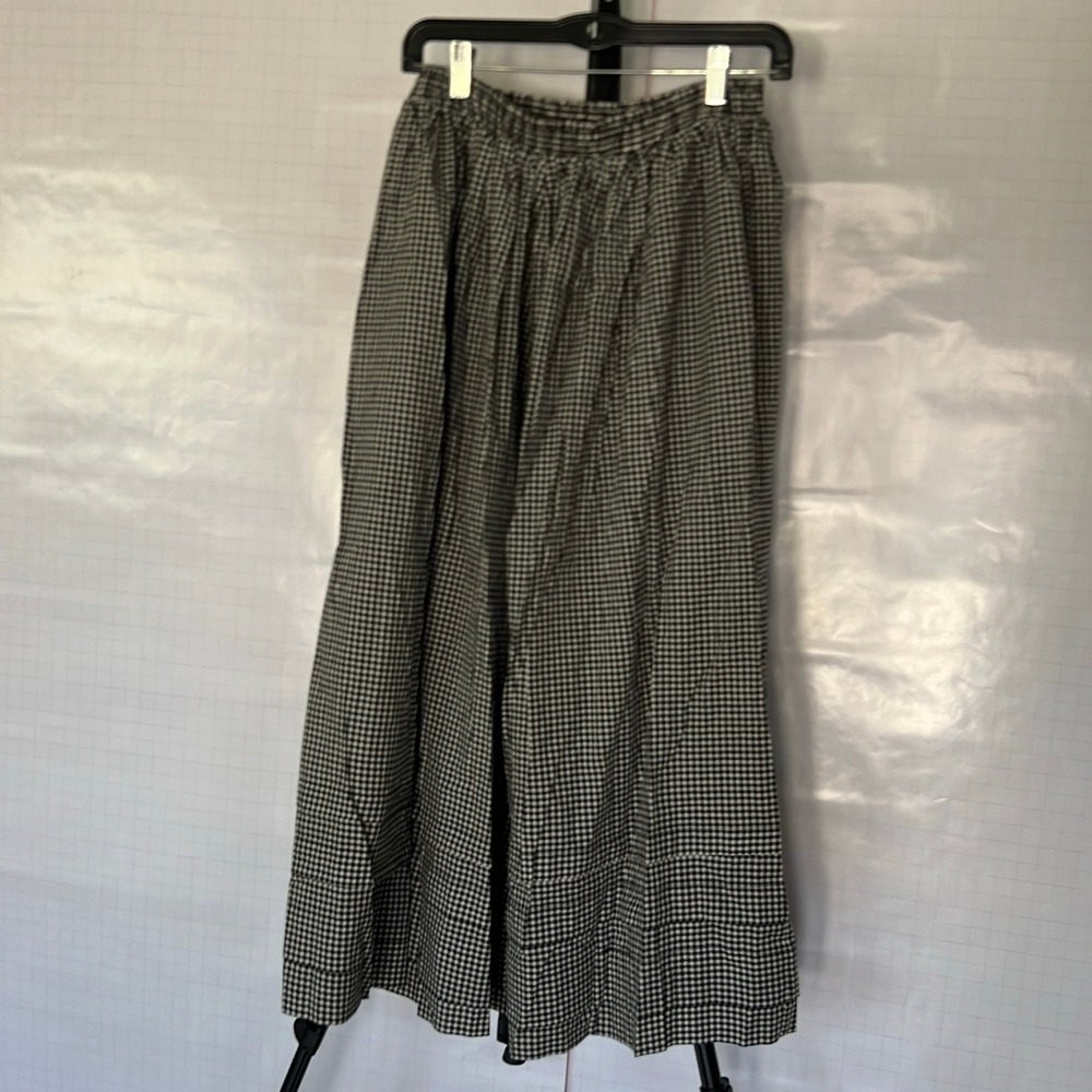 Industry Republic Clothing Women's Petite S Maxi Skirt Black White Long